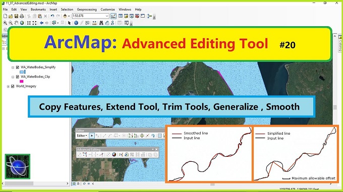 ArcMap: Advanced Editing Tools - ArcGIS Course - Part 20 